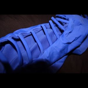 Sexy Electric Blue One Piece Swimsuit